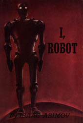 I, Robot - Isaac Asimov: Capa da primeira edição do livro