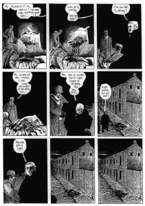Página da Graphic Novel "From Hell" de Alan Moore